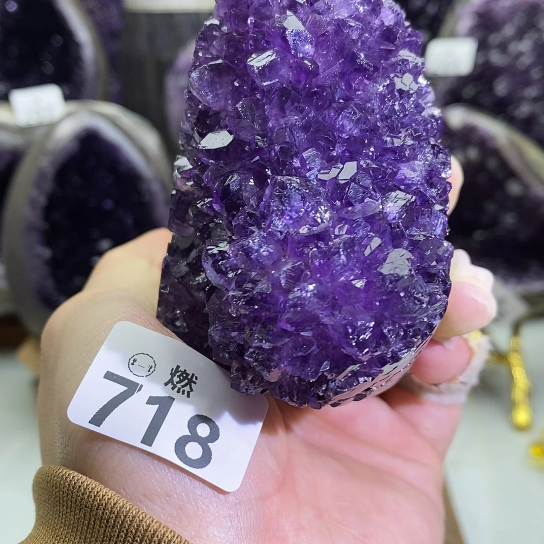 大型摆件（非配饰）紫晶未镶嵌