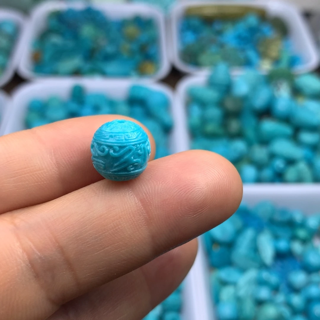 绿松石未镶嵌吊坠(不含链)10.5