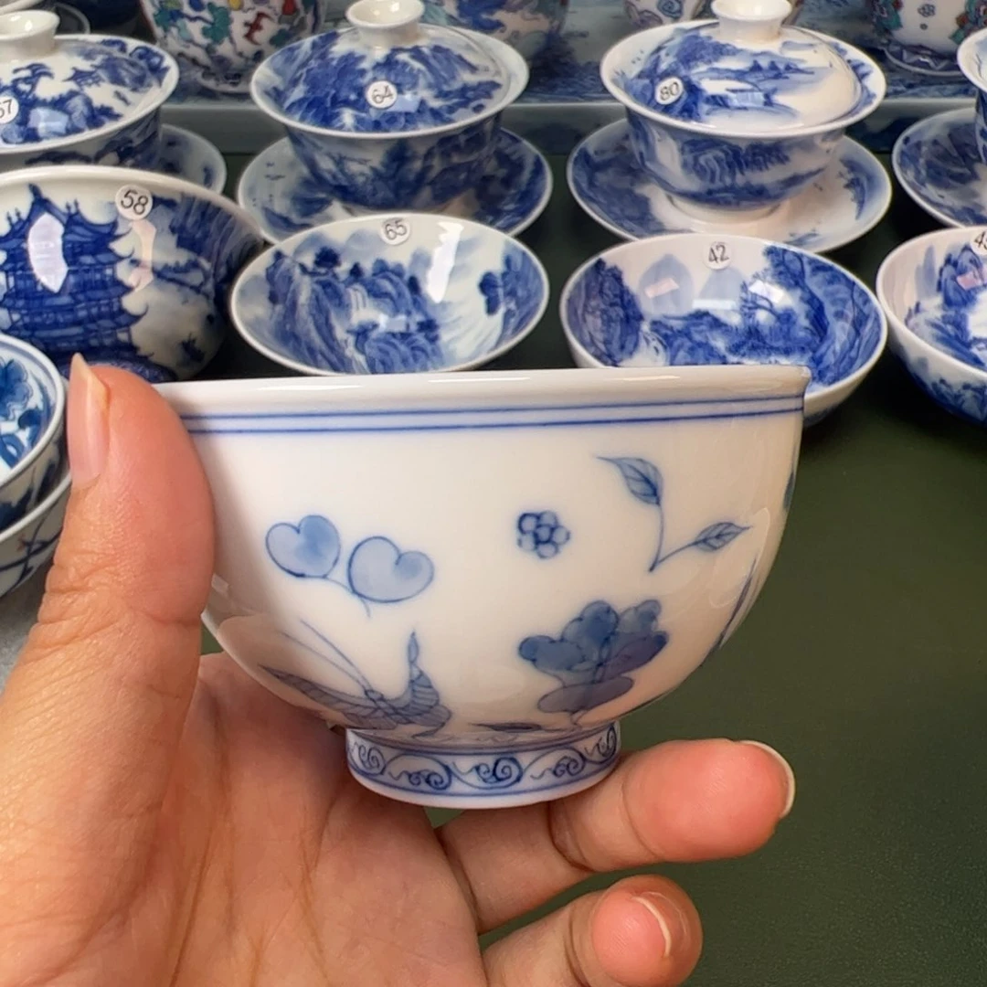 木木景德镇纯手工纯手绘茶具30