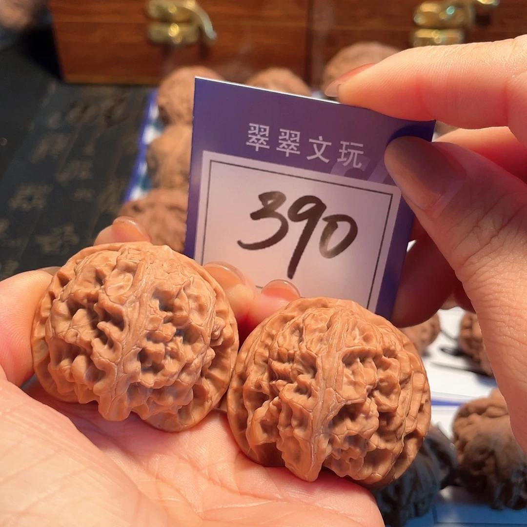 把件桃核390号全品苹果园4.2