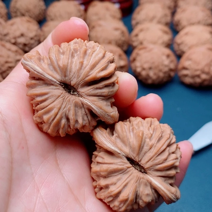 文玩核桃把件45四座楼