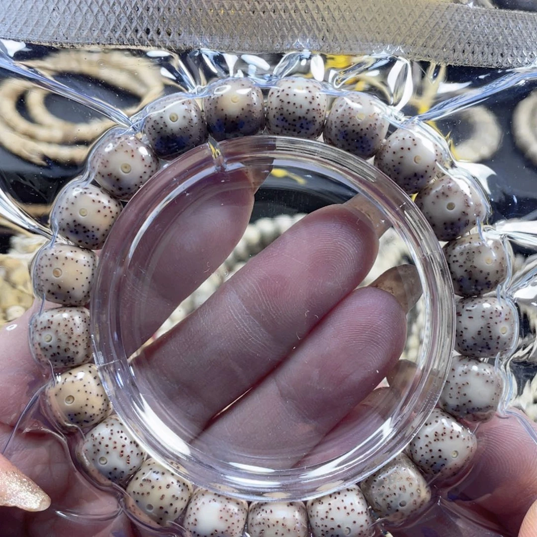 手串星月菩提石玉料手串开播福利尺寸10.5