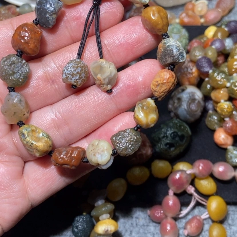 【闪购商品】玛瑙/玉髓项圈合金.****国