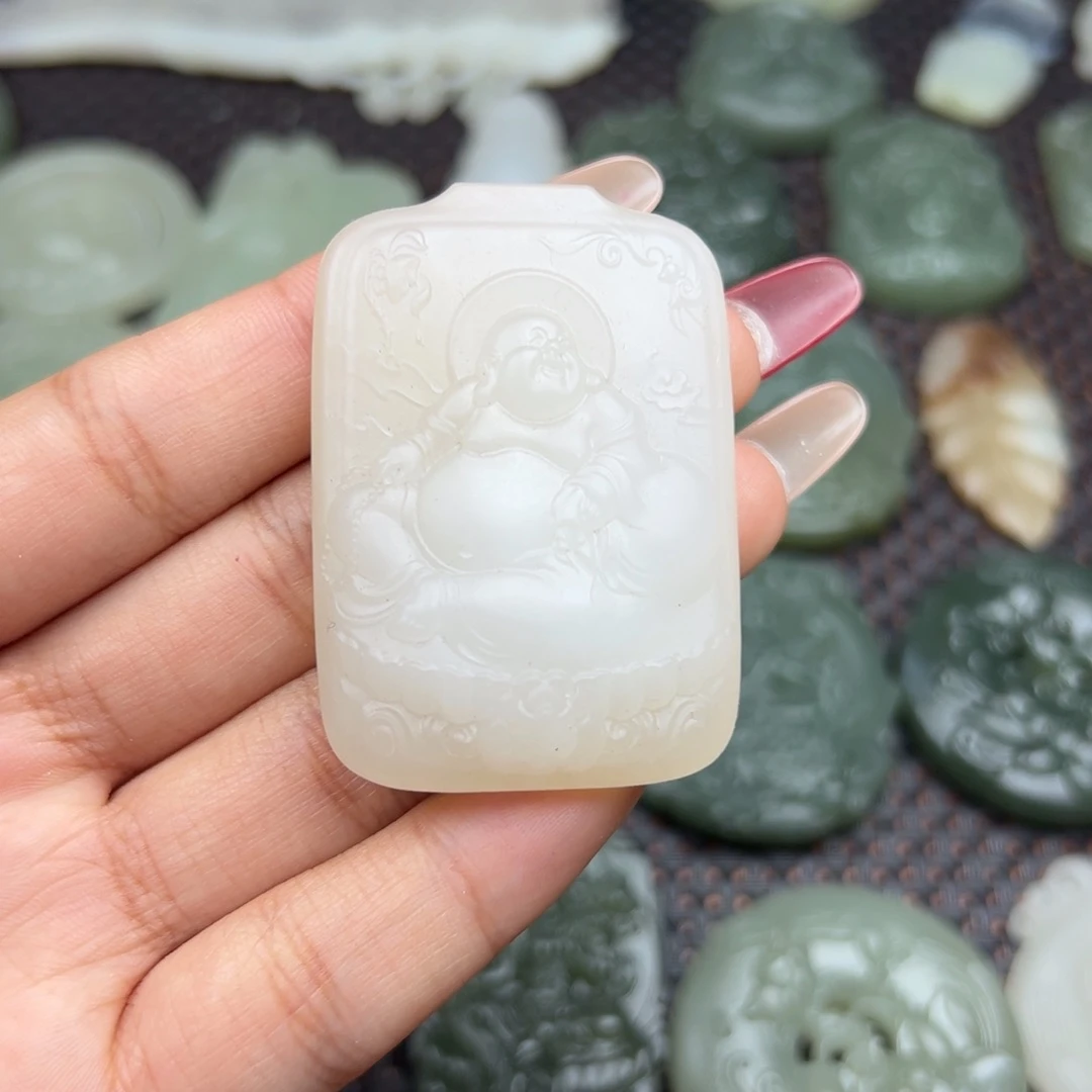 和田玉吊坠未镶嵌