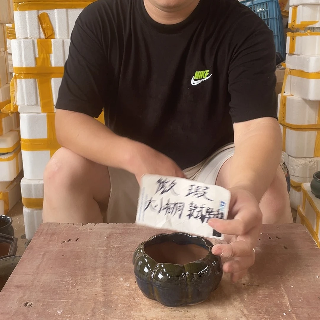 宜兴紫砂粗陶多肉