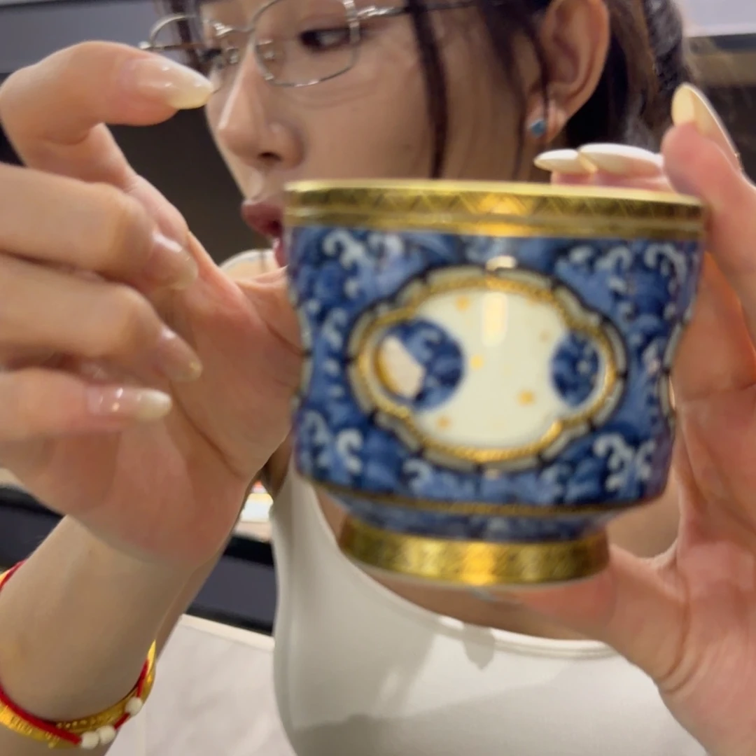 大明风华旋转金钱单杯