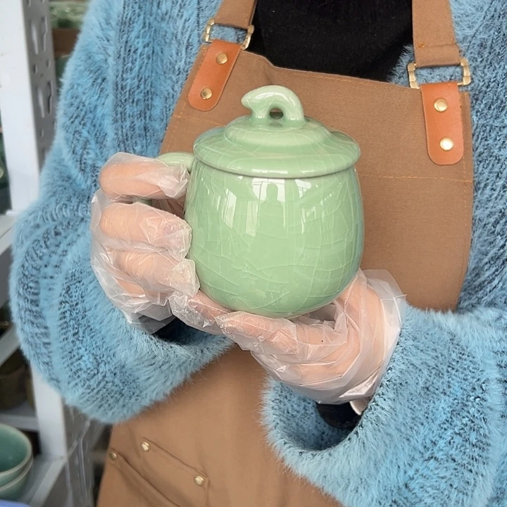 小米茶器龙泉青瓷