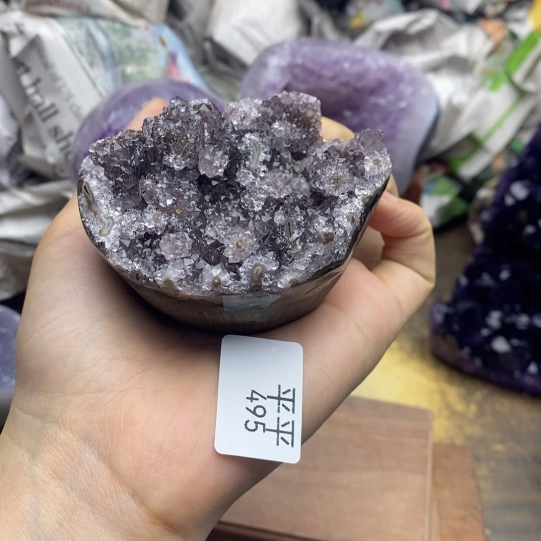 乌拉圭未镶嵌紫晶