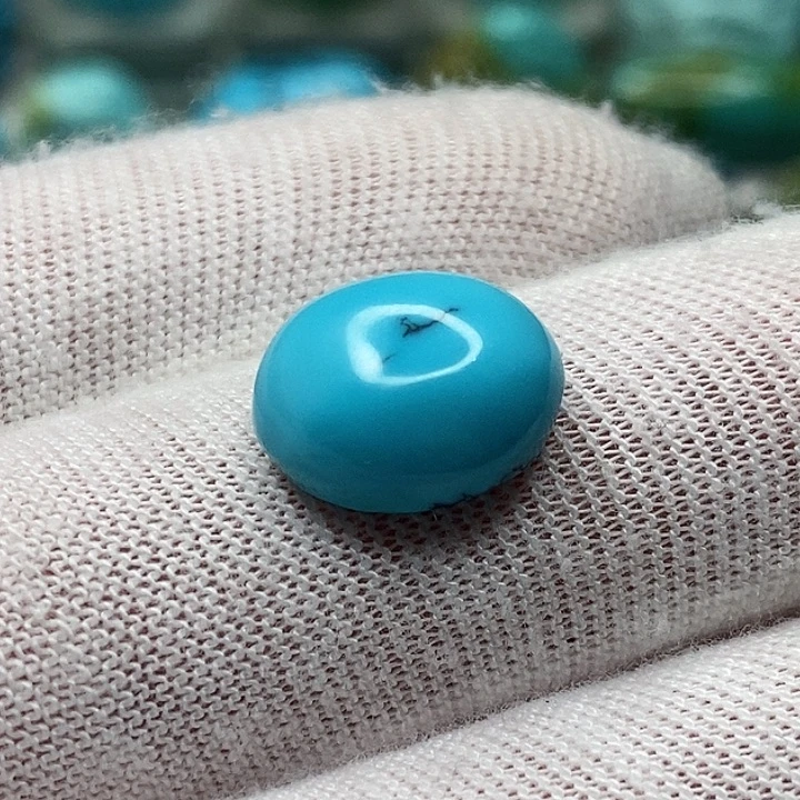 绿松石未镶嵌天然原矿 地大质检