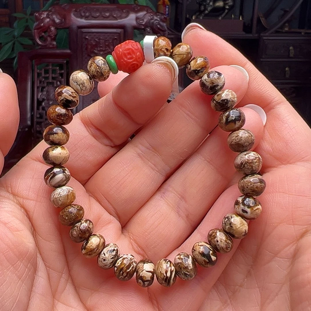 琥珀裸石未镶嵌莹抚顺琥珀20384-2。8m m