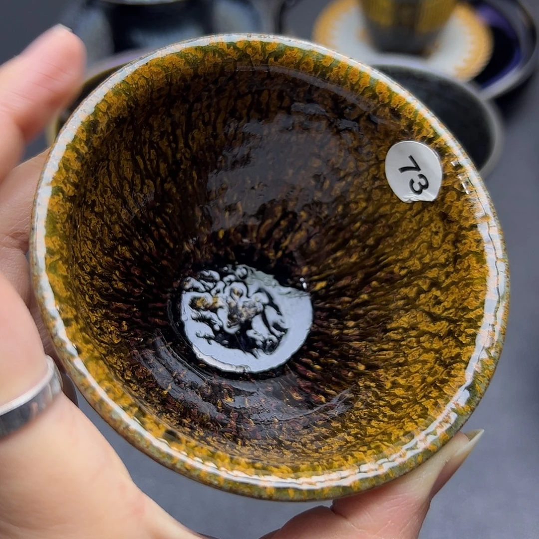 茶盏建窑建盏主人杯