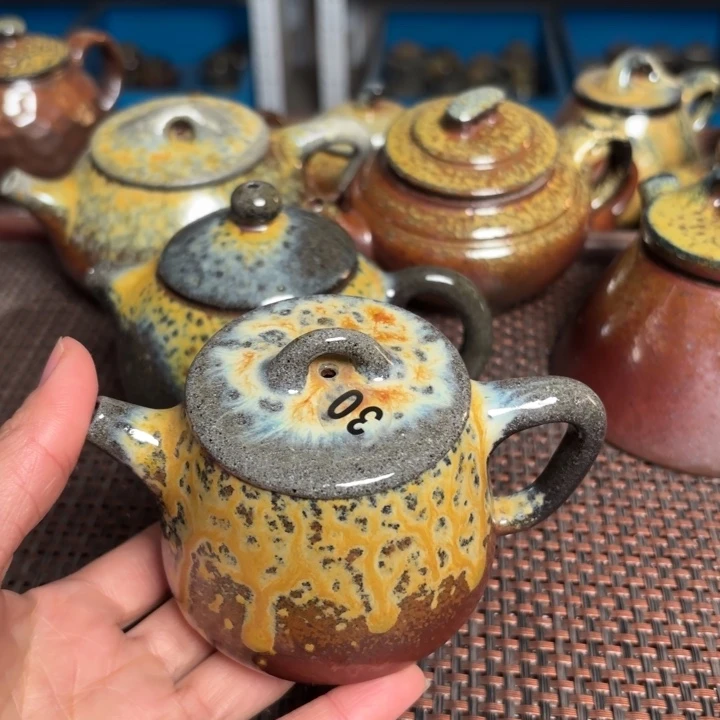 茶杯紫砂搏**练小高瓢壶
