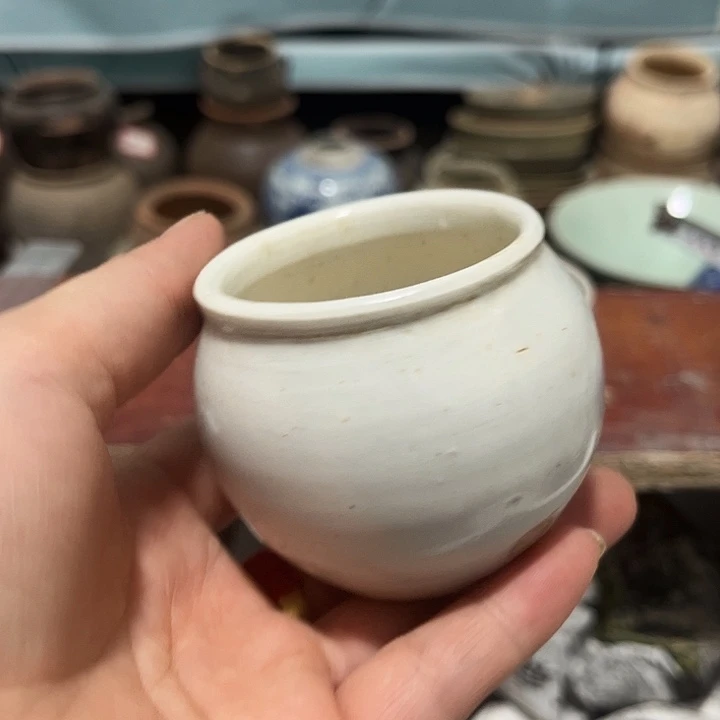 小****茶盏一个湘湖窑的小罐子