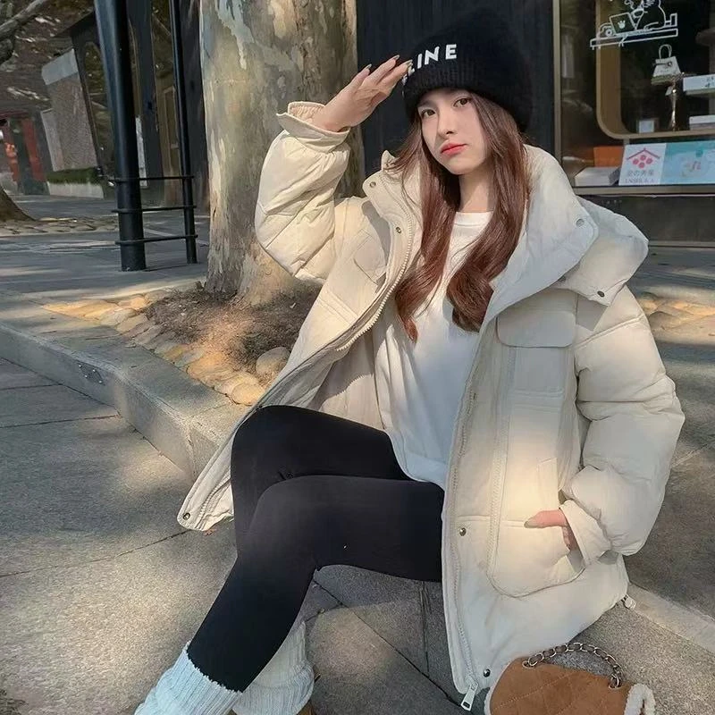 KJ6609加厚小个子连帽外套