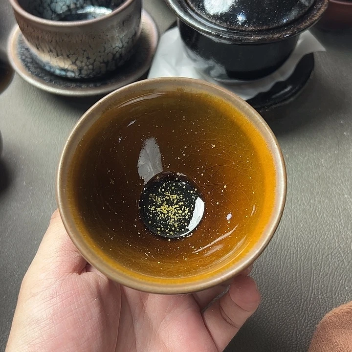 茶盏这个时候才开始准备好