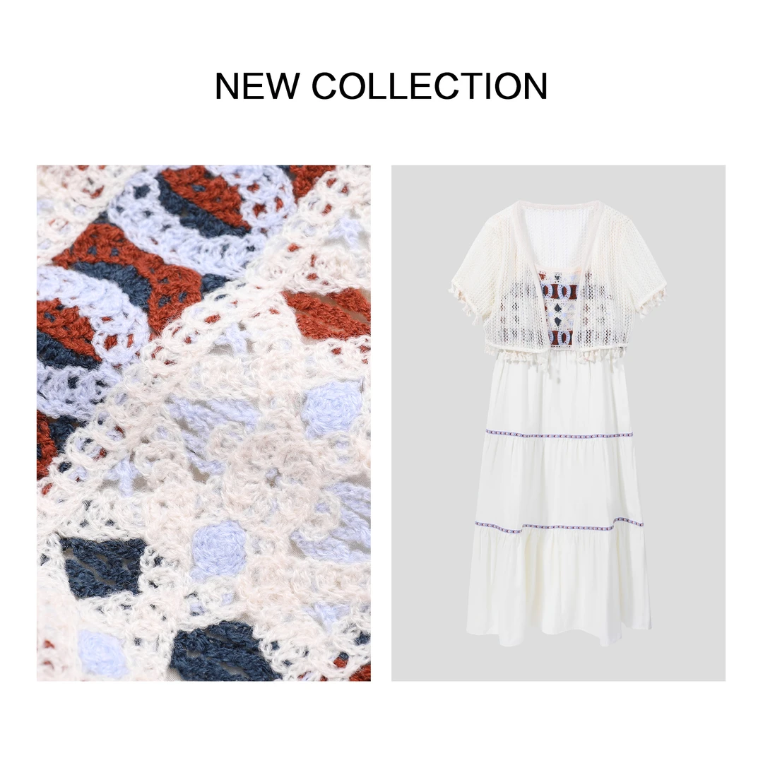 【婷婷专属】L1F38011A 秋季度假风情女士连衣裙