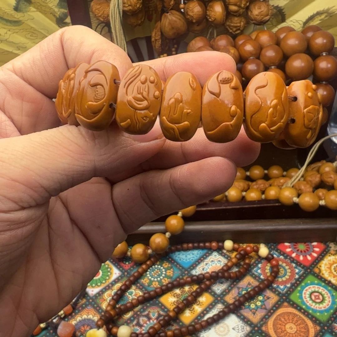 橄榄核手串/手链1.2加铁盒无相佛手牌