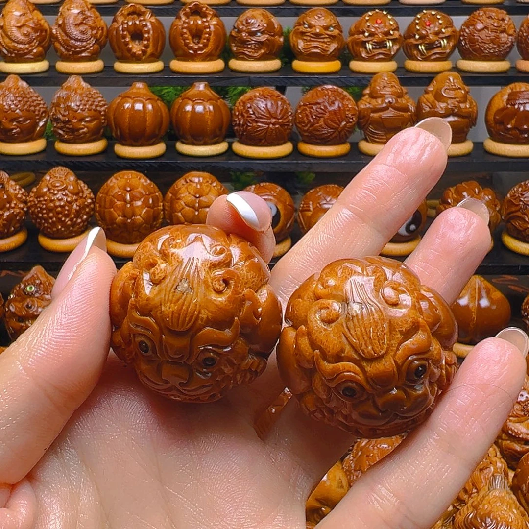 欢***哥手串/手链橄榄核貔貅一对