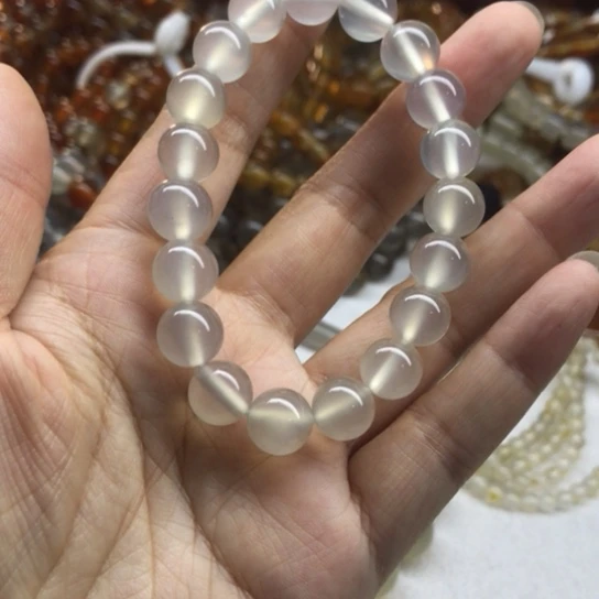 玛瑙/玉髓手链未镶嵌皓***?