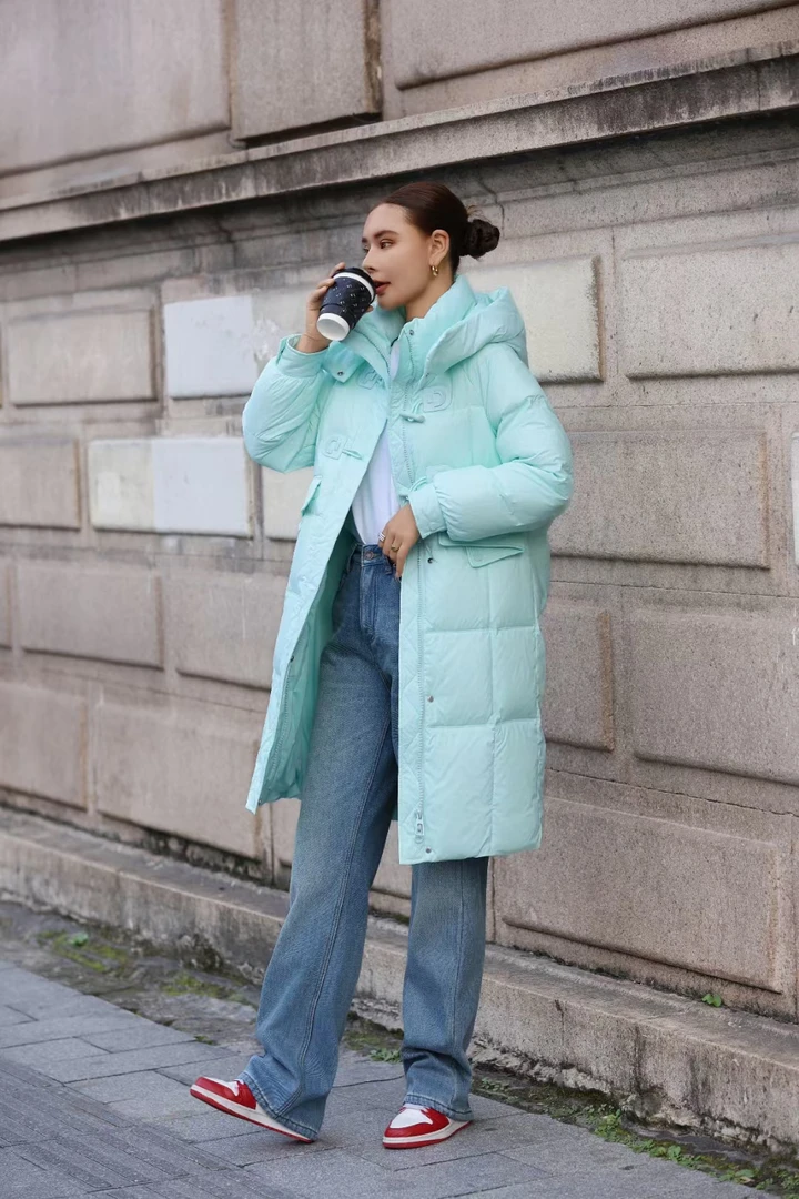 琴姐女装优选百搭冬季潮流宽松秋冬保暖休闲连帽时尚加厚女士