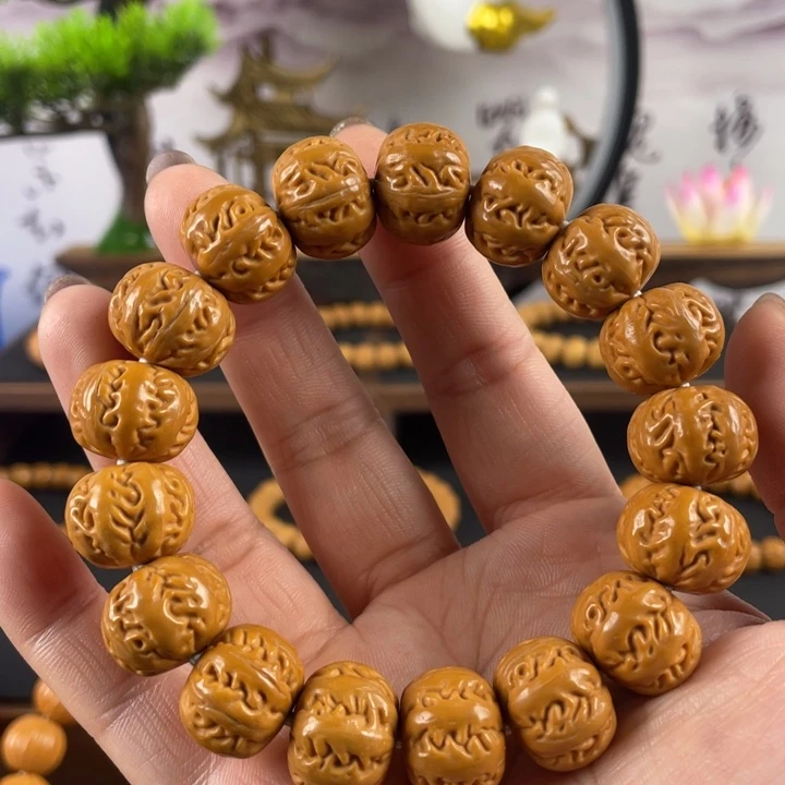 猴头核桃手串猴头