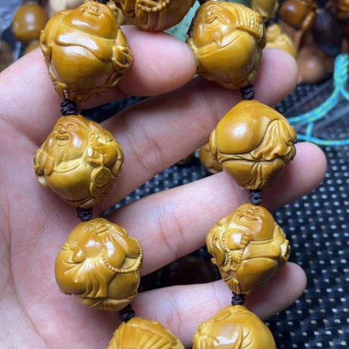 橄榄核手串/手链2.4留刀痕财弥