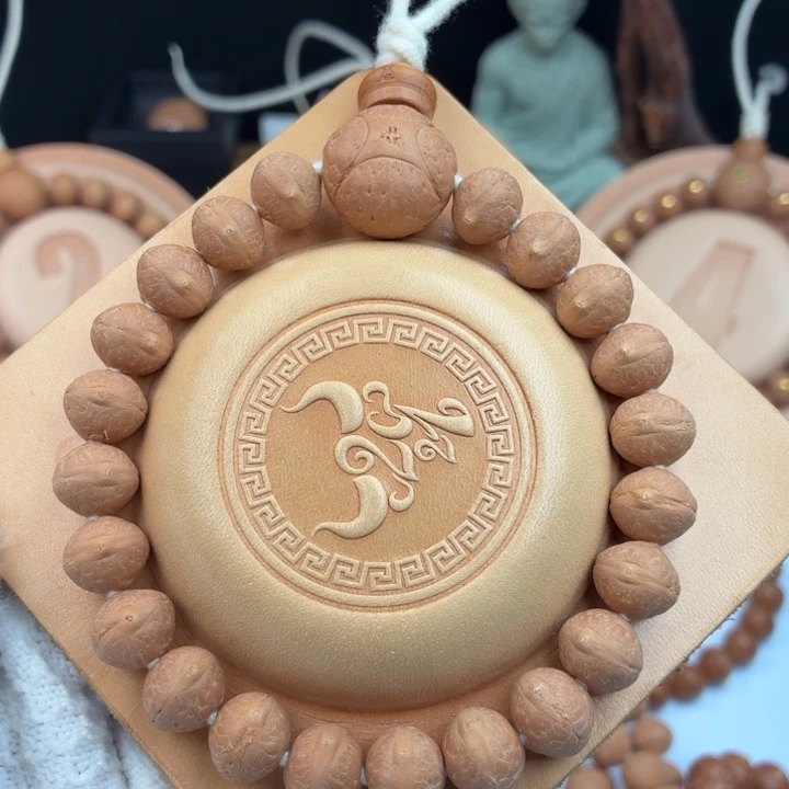 凤眼菩提手串11同树实心飞碟