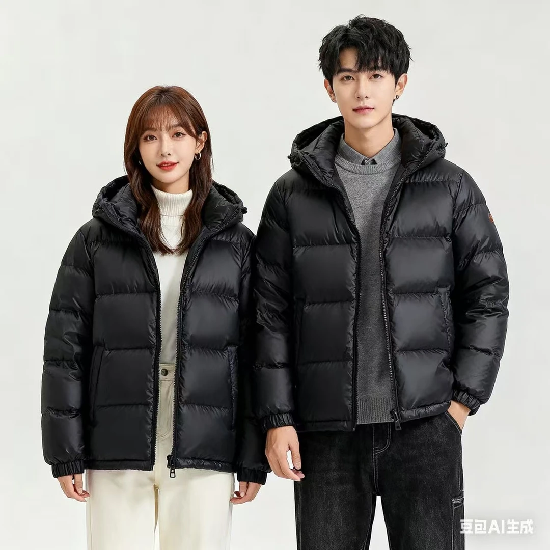 专柜-同款 美版情侣羽绒服 隐藏帽｜14