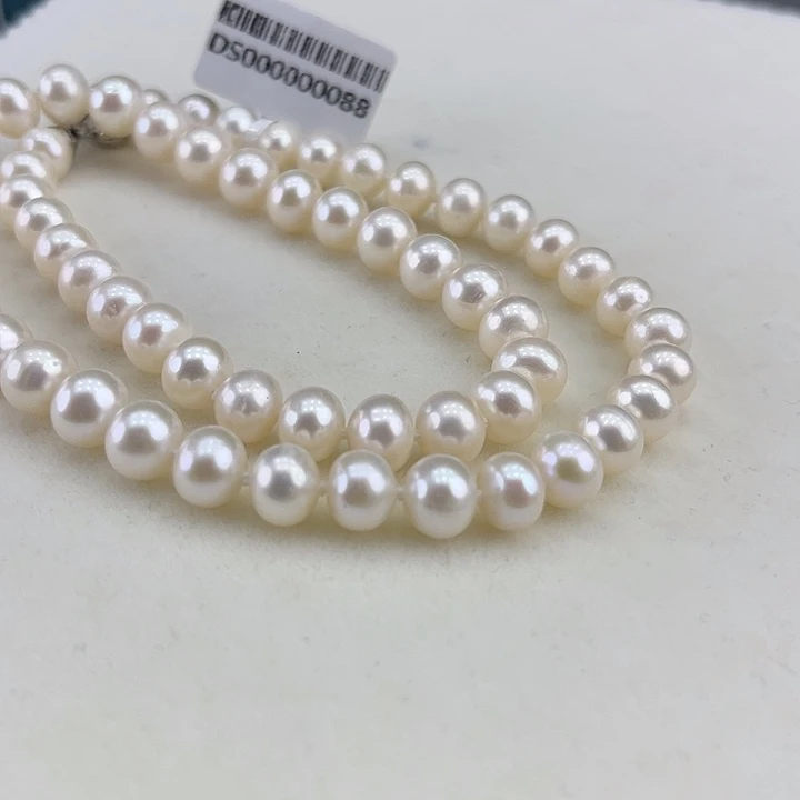 淡水珍珠未镶嵌颈饰8➕炫彩