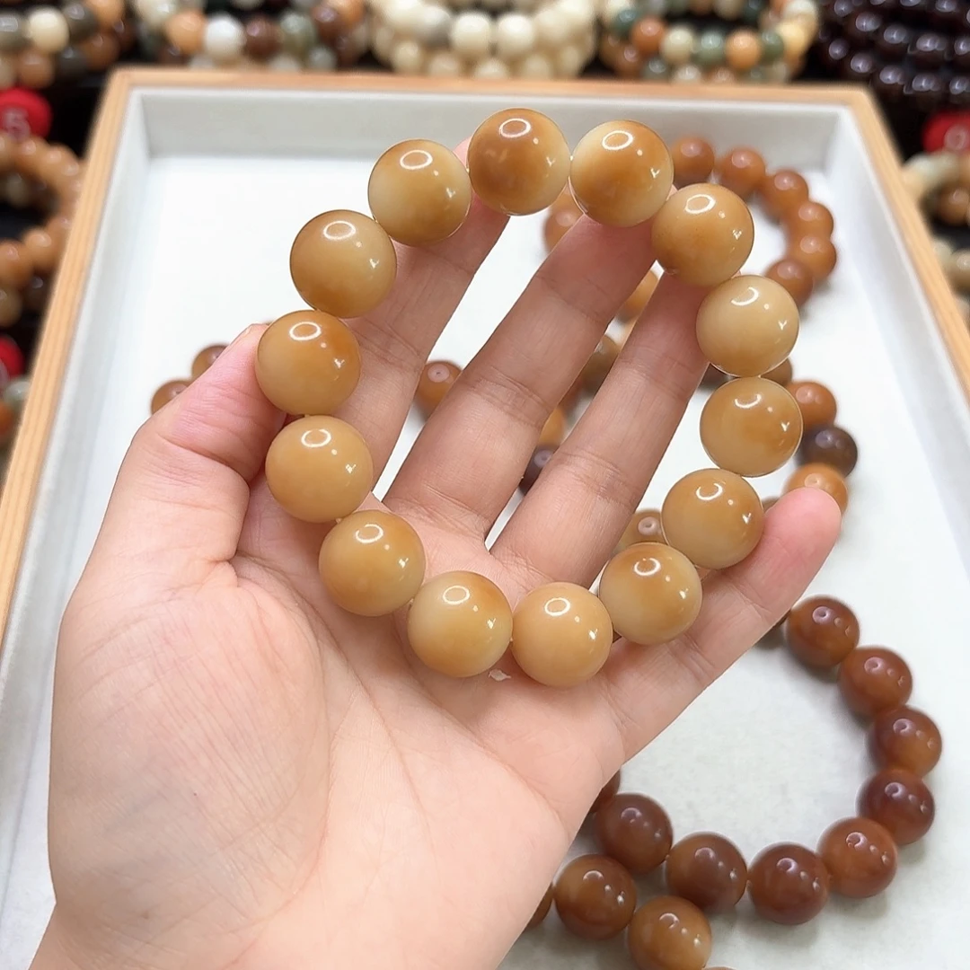 静***开菩提根/象牙果手串