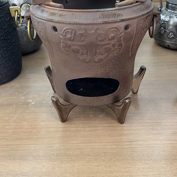 旧瑞兽炭炉纯手工打造