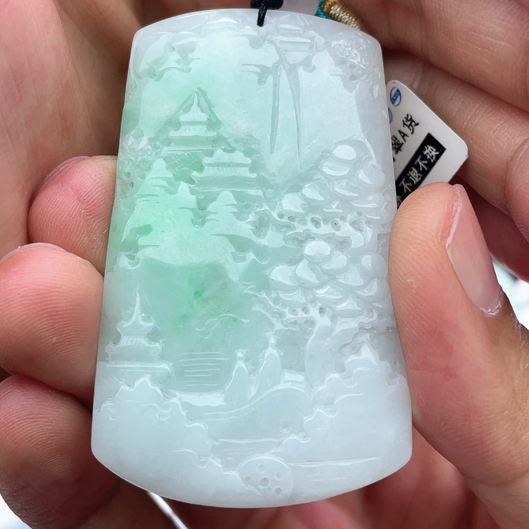 颈饰未镶嵌翡翠翡翠