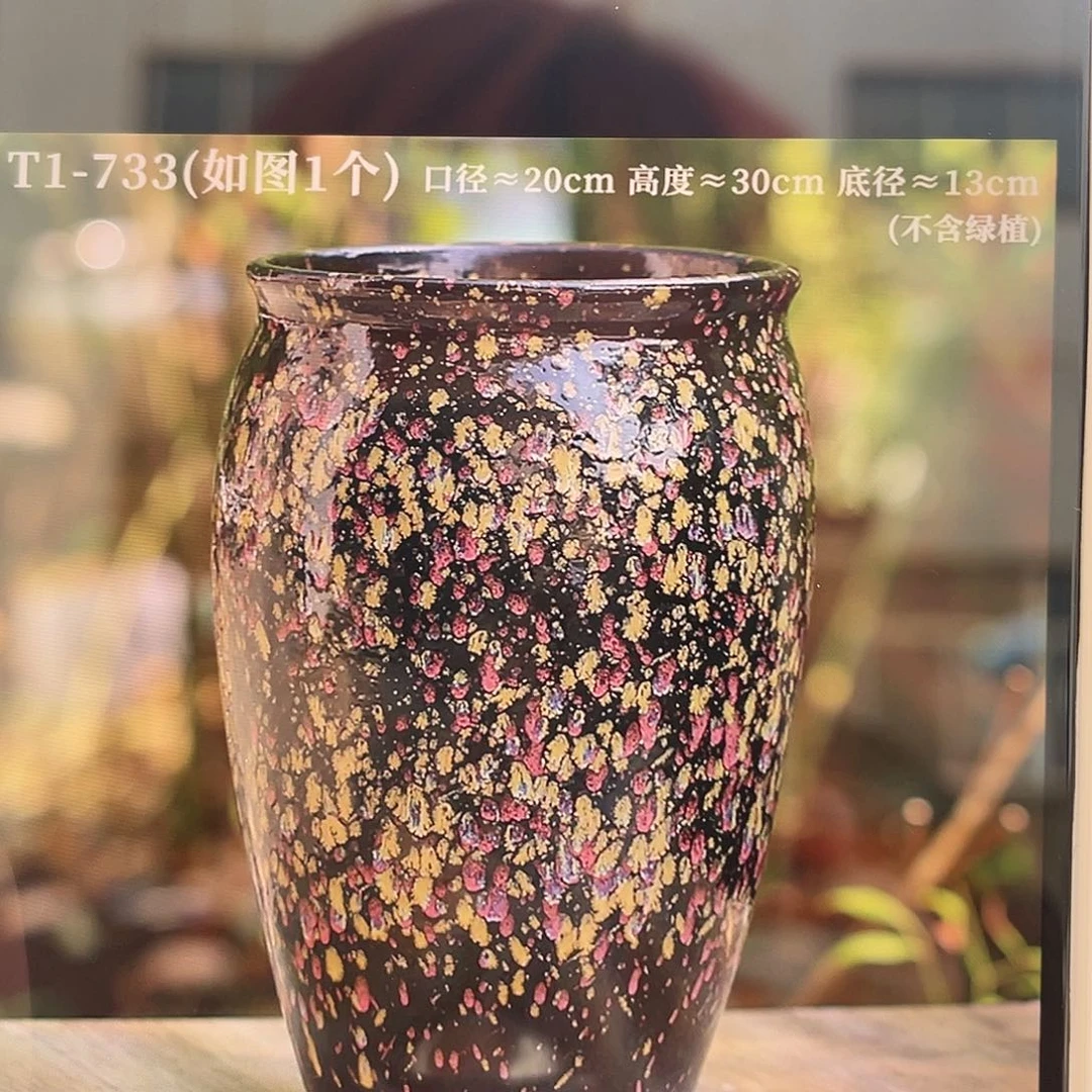 红陶宜兴紫砂花盆