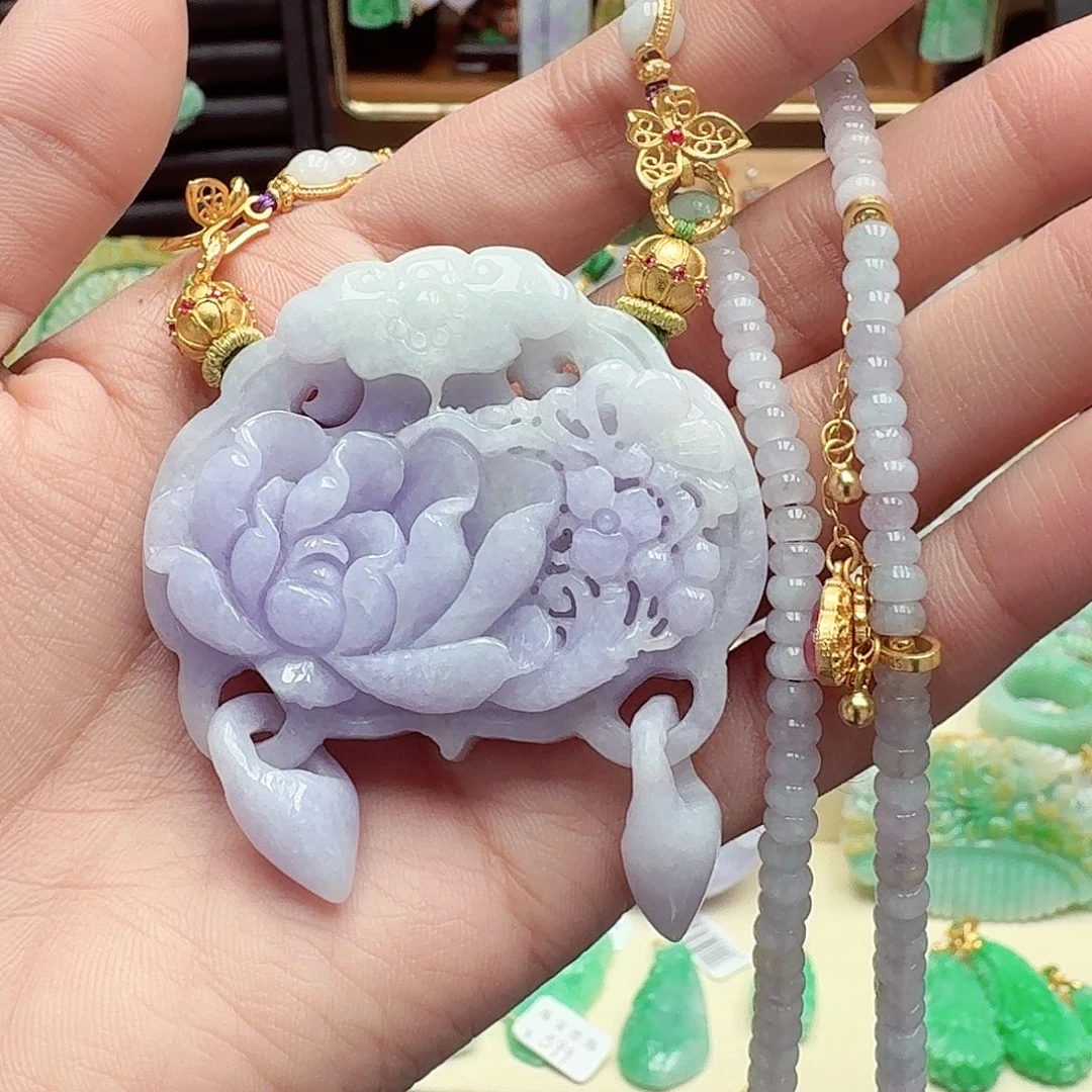 颈饰未镶嵌翡翠翡翠吊坠