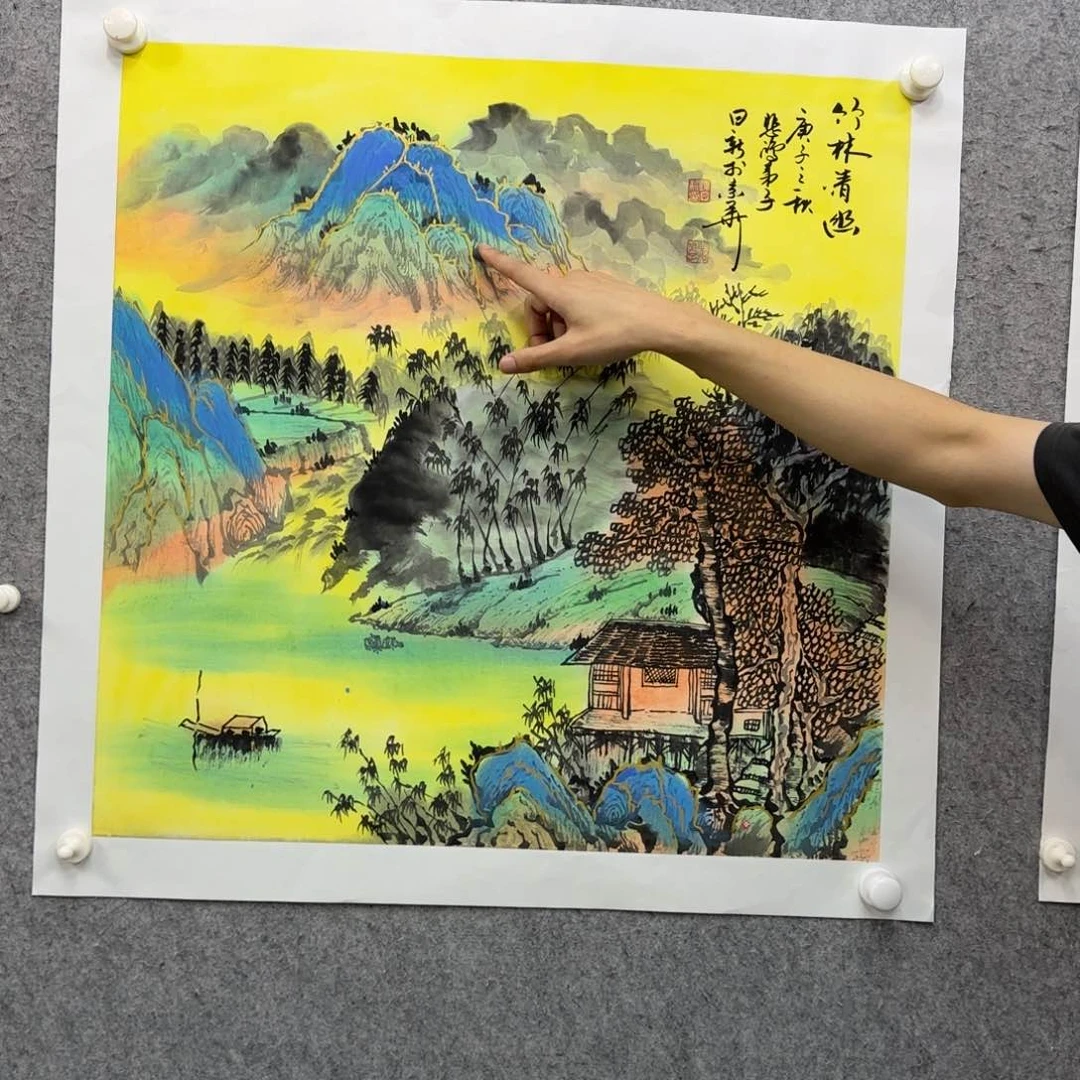 书法作品多次参加