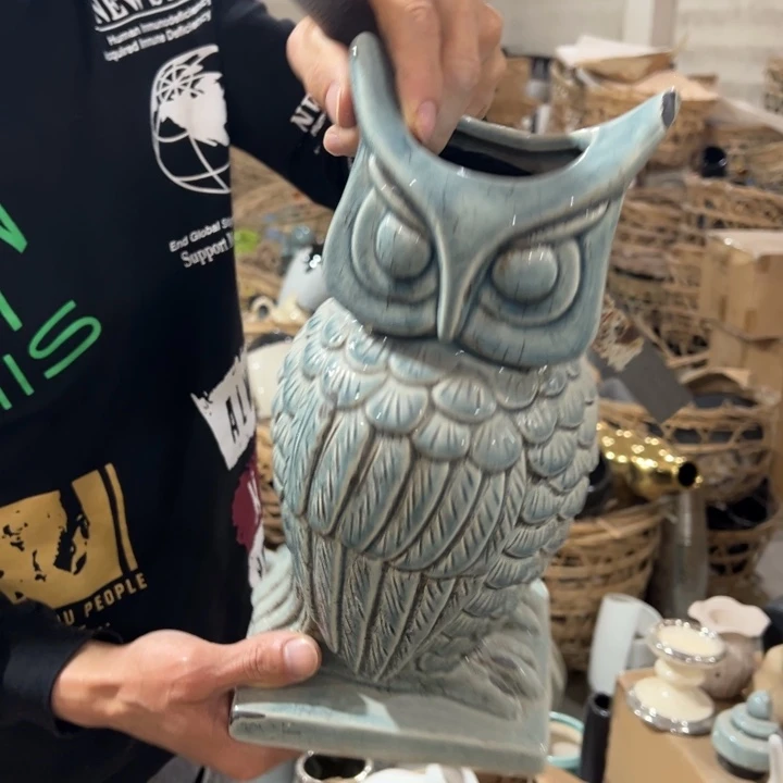 摆件高33口7公分微瑕捡漏做旧款