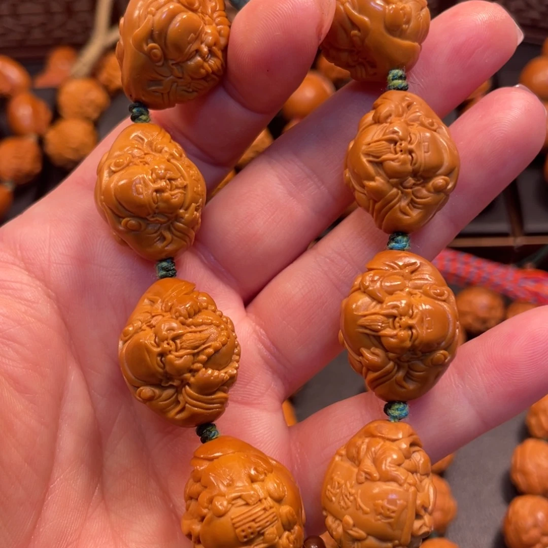 橄榄核手串/手链横财神