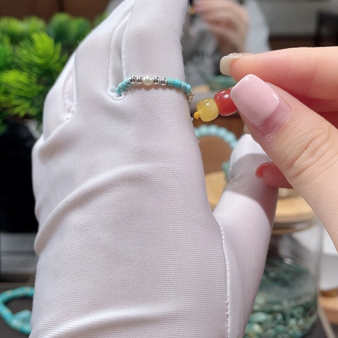 南红玛瑙戒圈未镶嵌