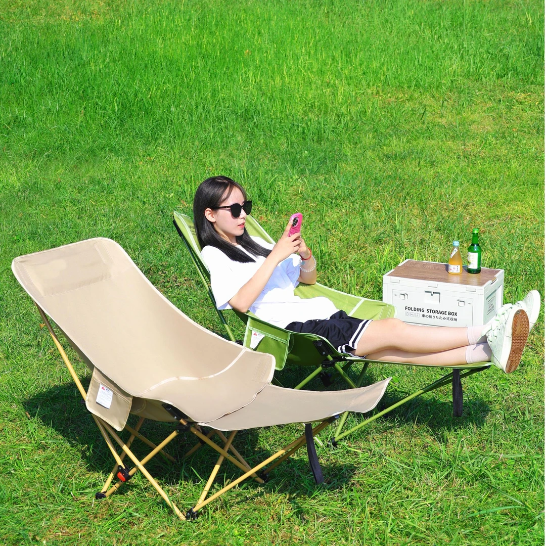 户外折叠椅三档调节椅露营椅沙发椅