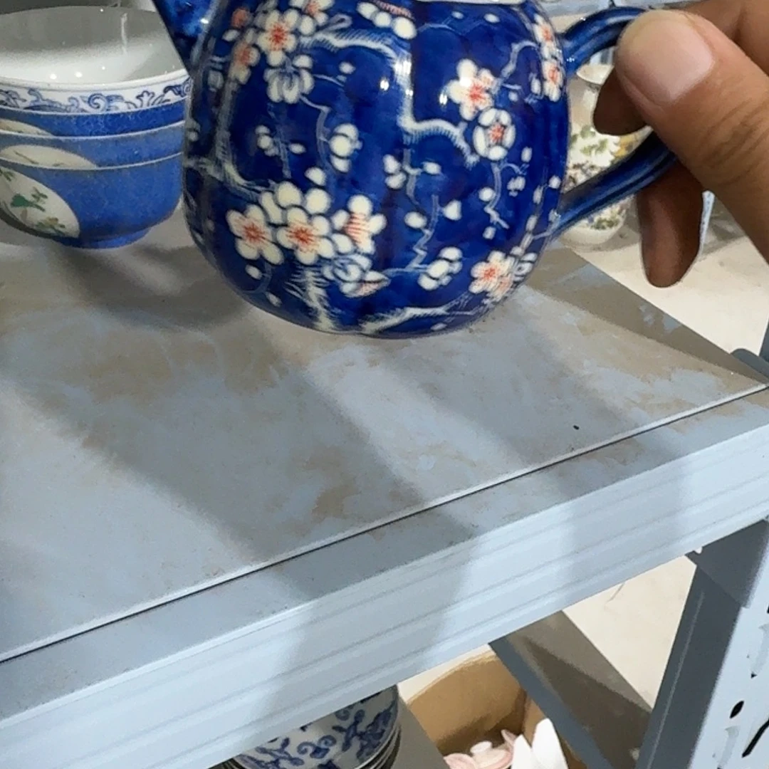 瓷片摆件手绘瓷器处理