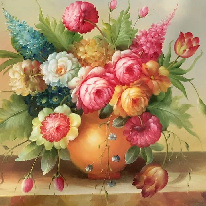油画50*60手绘油画