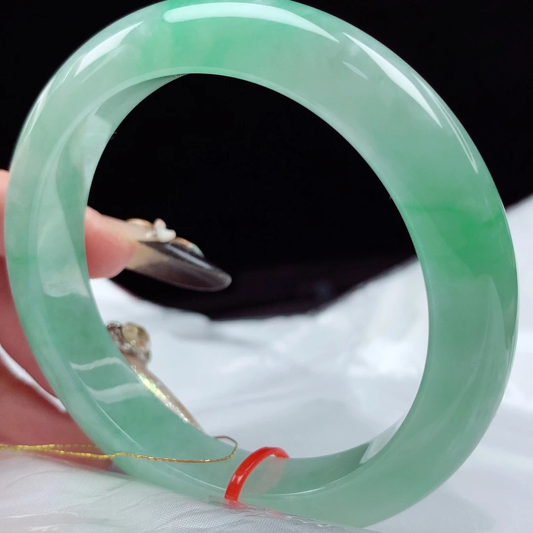 未镶嵌手镯翡翠55圈4913