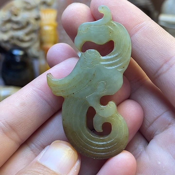 和田玉（糖玉）未镶嵌挂件