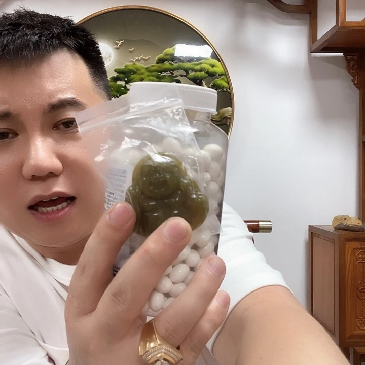 岫岩河磨玉（透闪石质玉）未镶嵌颈饰海*