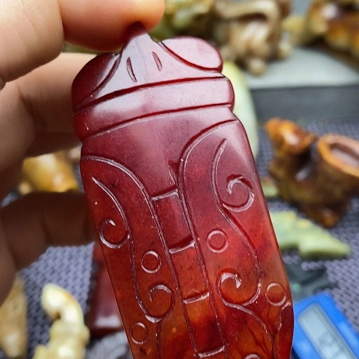 未镶嵌蛇纹石玉颈饰