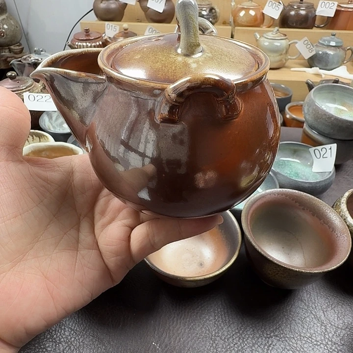 手工手作柴烧宝瓶