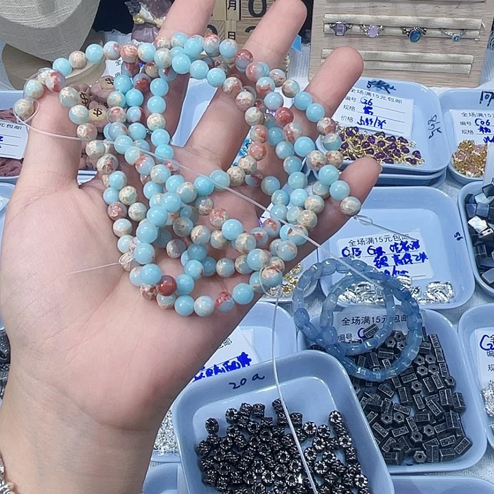 檀***栾水晶珠宝半成品未镶嵌