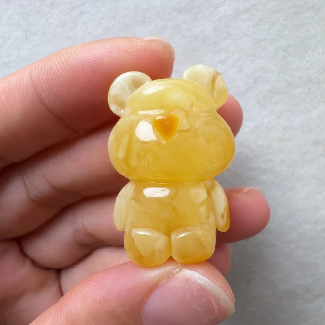 未镶嵌吊坠(不含链)蜜蜡有瑕疵