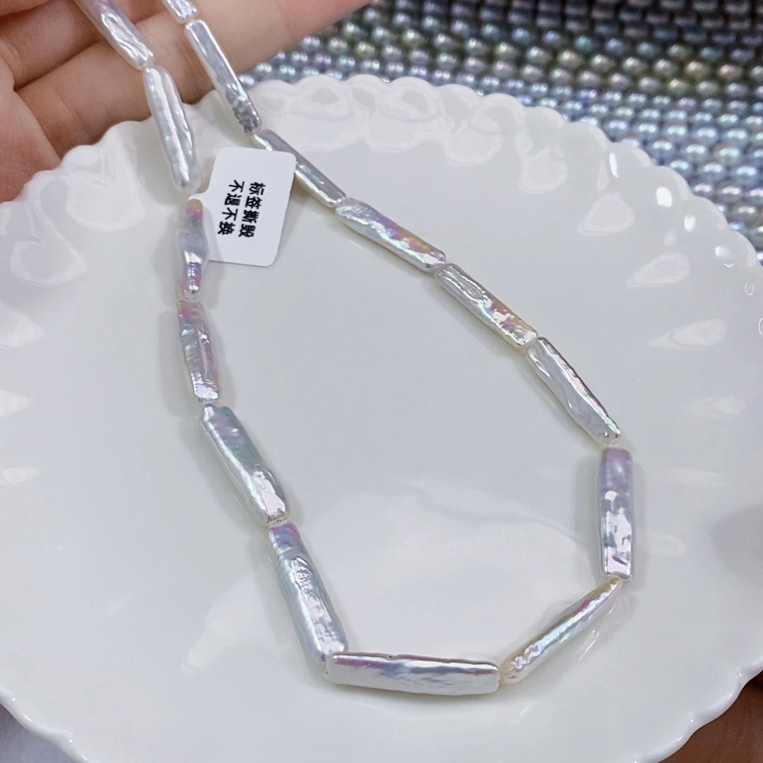 未镶嵌淡水珍珠特价彩巴项链