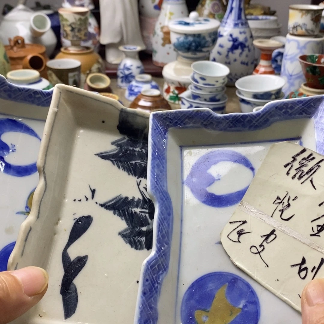 瓷片飞来燕歌舞舞来鸟